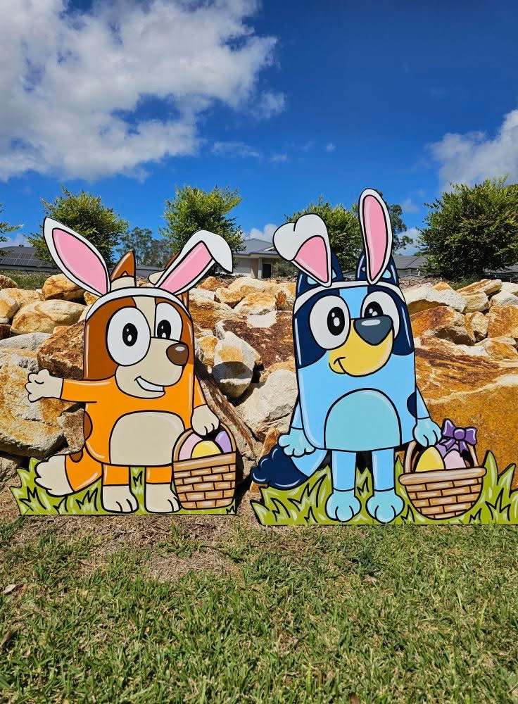 Bluey & Bingo Easter set