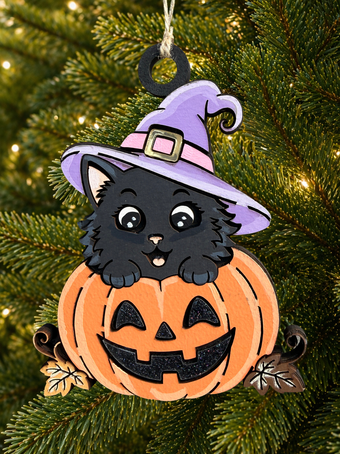 Cartoon Army Minis - Christmas Ornament Halloween Cat