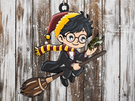 Large Hanging Christmas Decoration Harry Potter