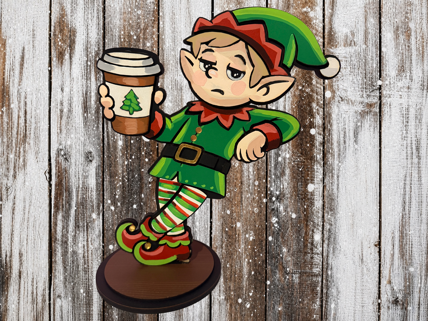 Large Christmas Decoration Elf