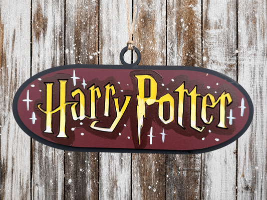 Large Hanging Christmas Decoration Harry Potter