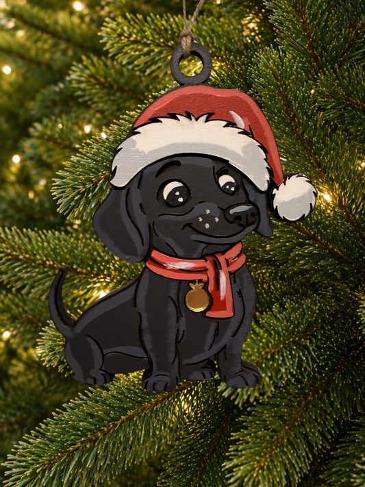 Cartoon Army Minis - Christmas Ornament Dog