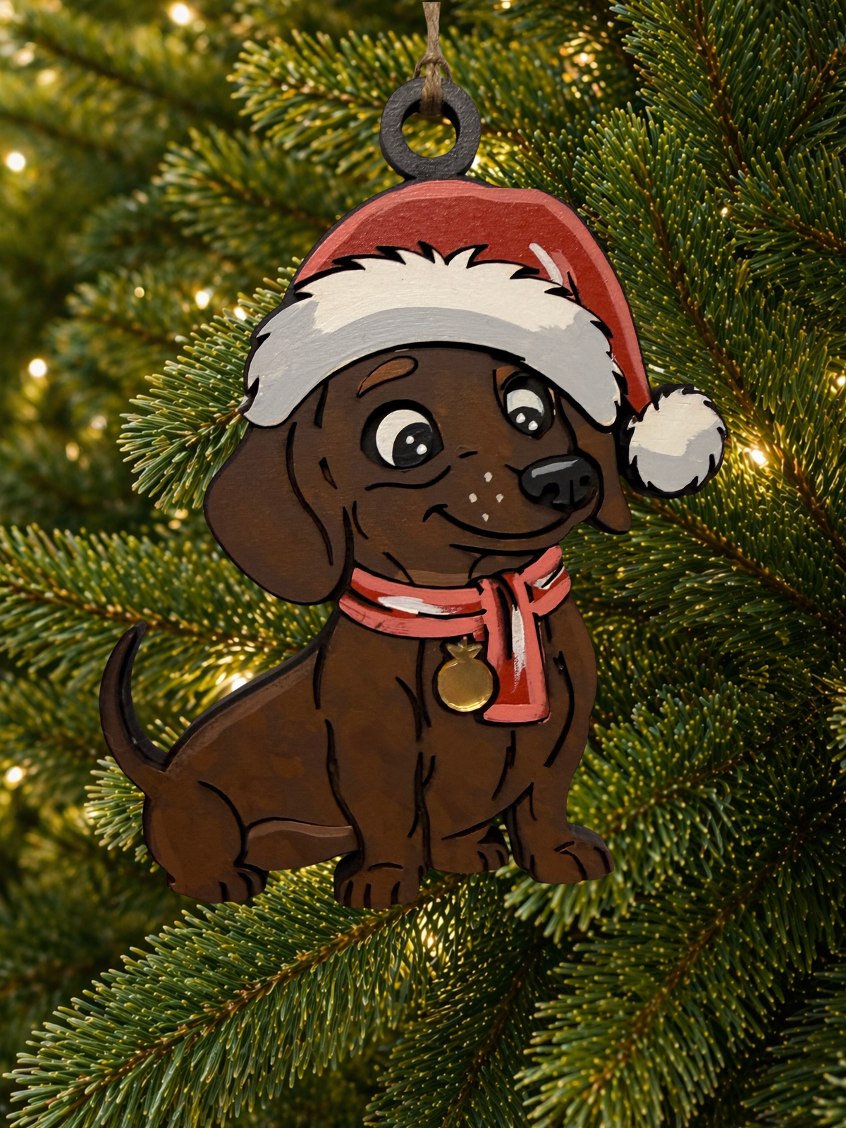 Cartoon Army Minis - Christmas Ornament Dog