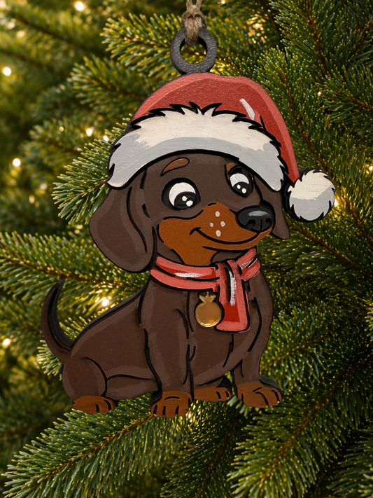 Cartoon Army Minis - Christmas Ornament Dog