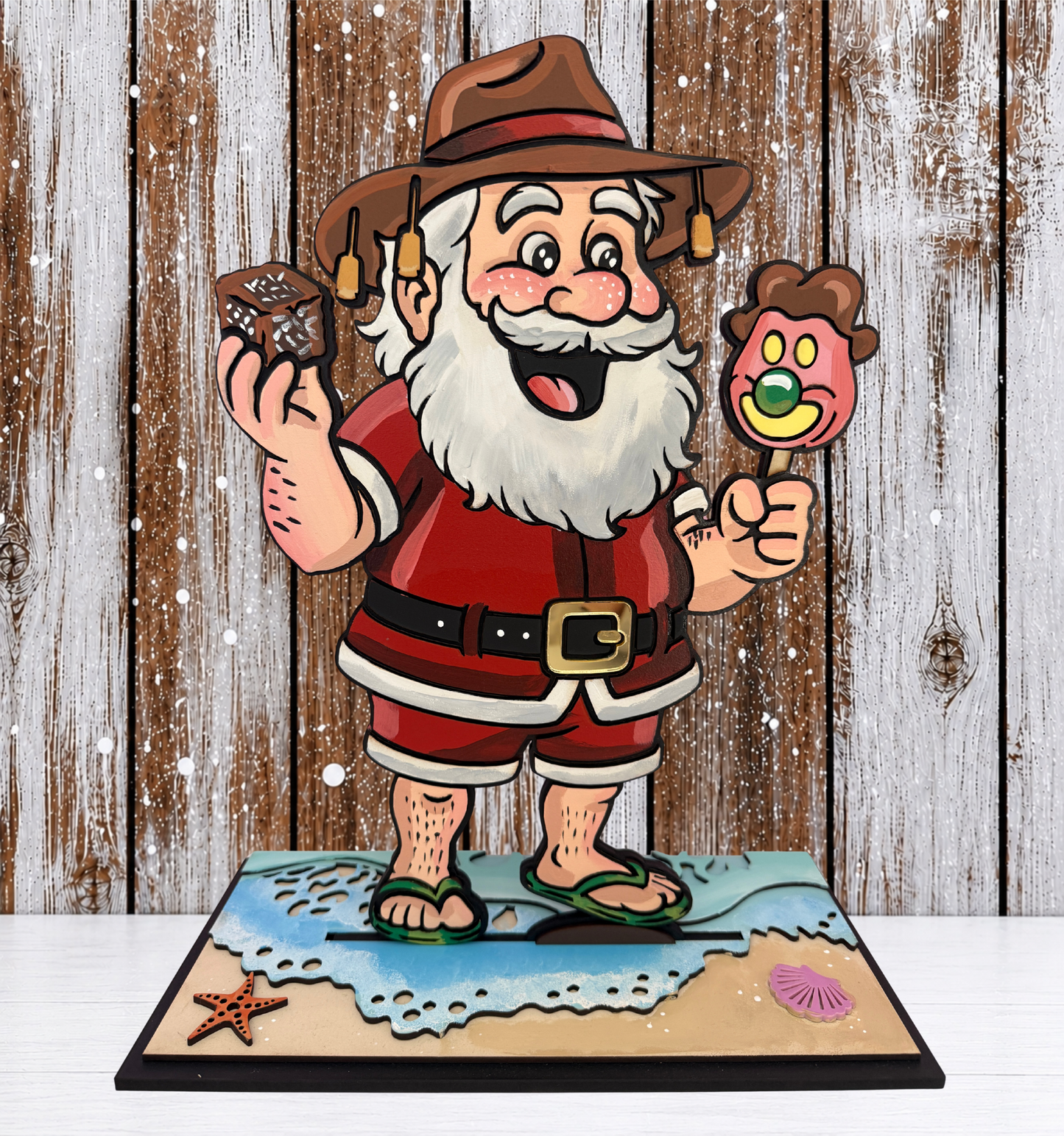 Large Christmas Decoration Santa