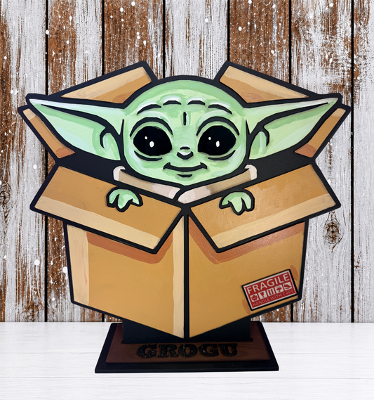 Large Halloween Decoration Grogu
