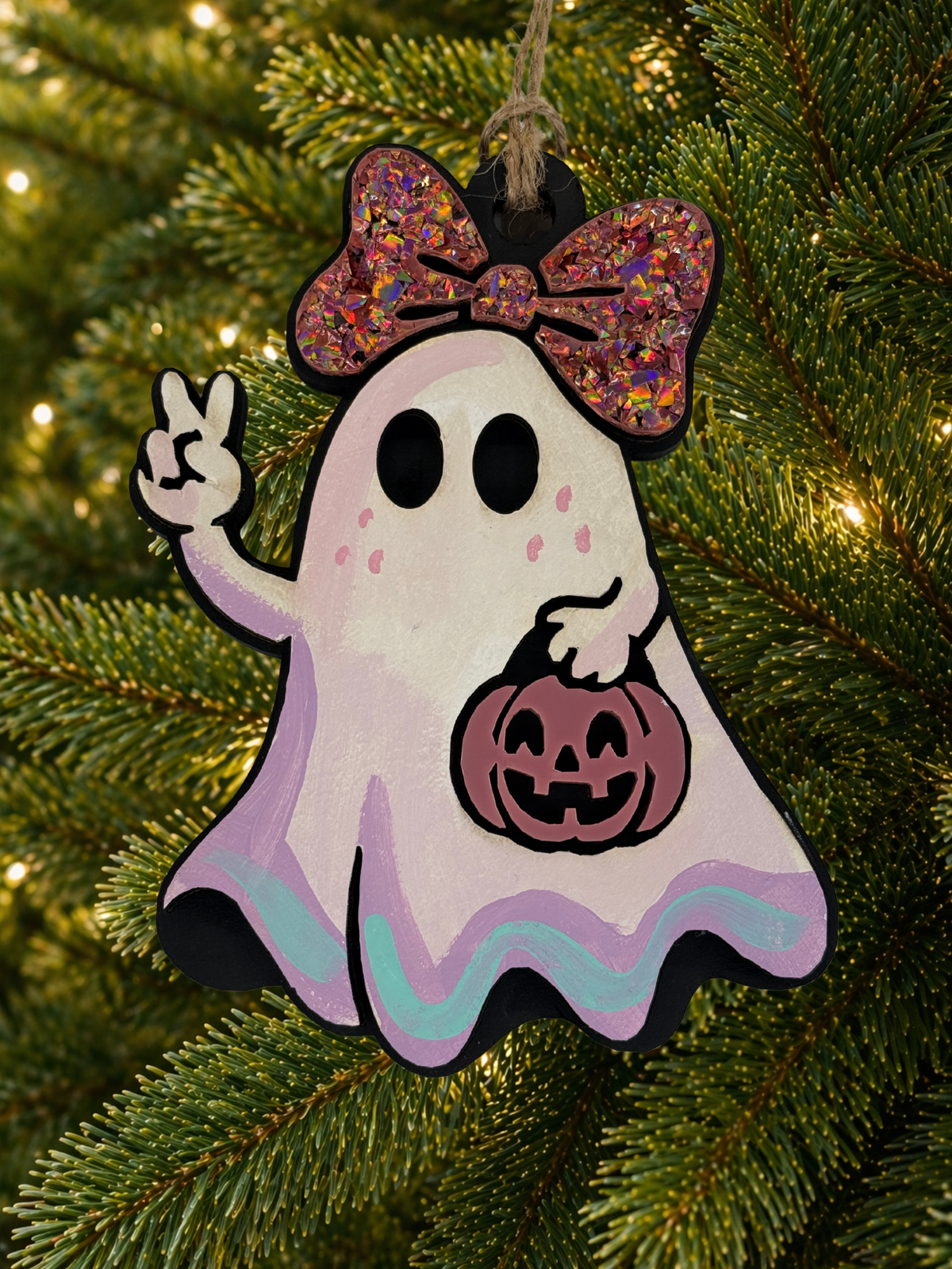 Cartoon Army Minis - Christmas Ornament Halloween ghost