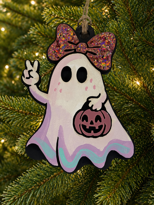 Cartoon Army Minis - Christmas Ornament Halloween ghost