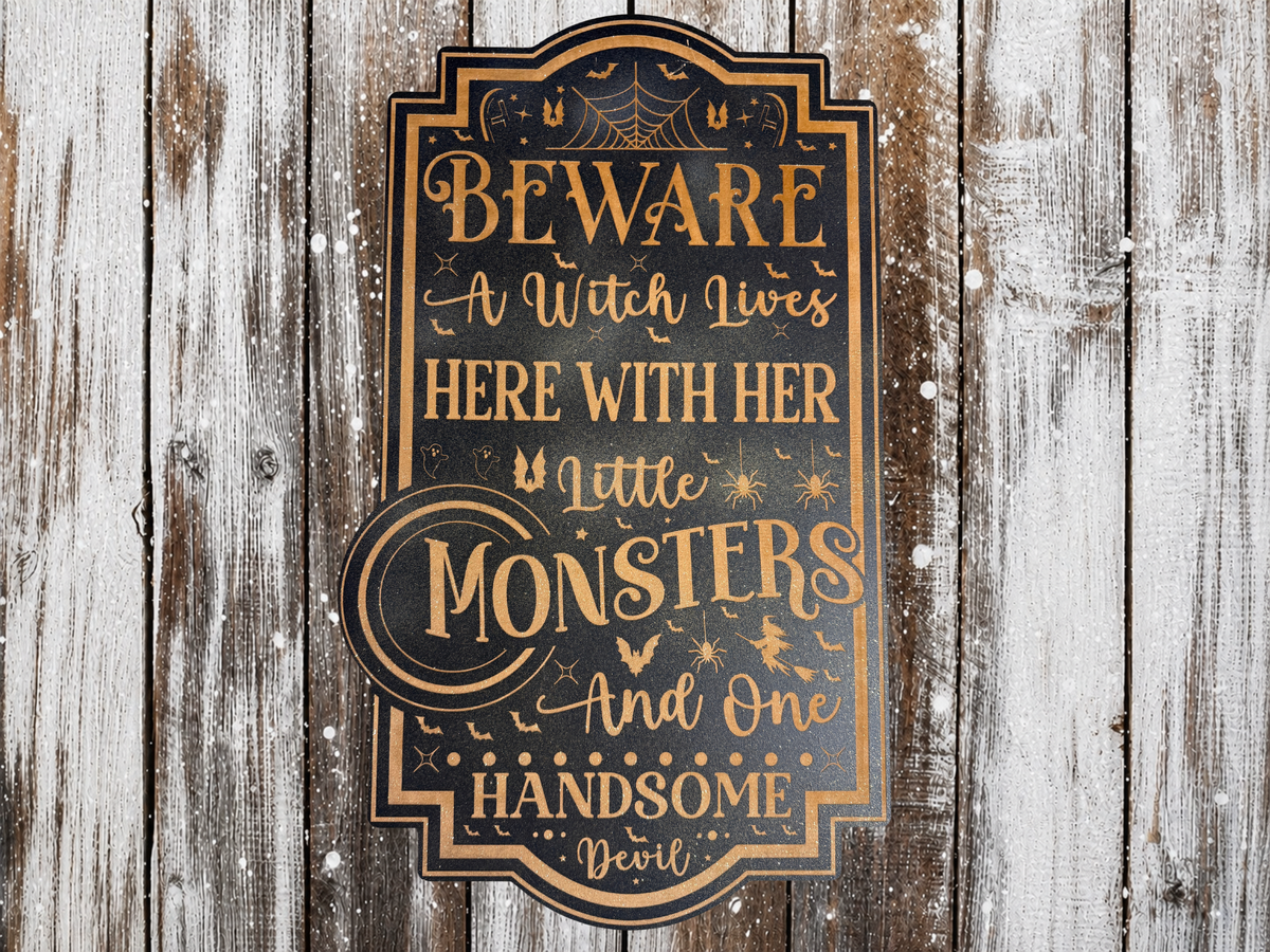 Large Halloween Decoration Sign