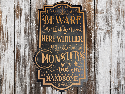Large Halloween Decoration Sign