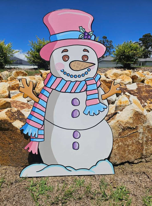 PICKUP ONLY Ice Cream Snowman Christmas