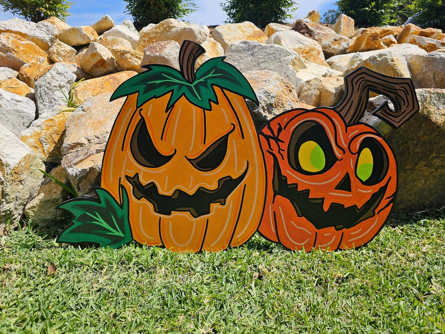 Double Pumpkin Halloween