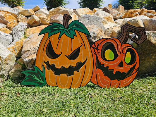 Double Pumpkin Halloween