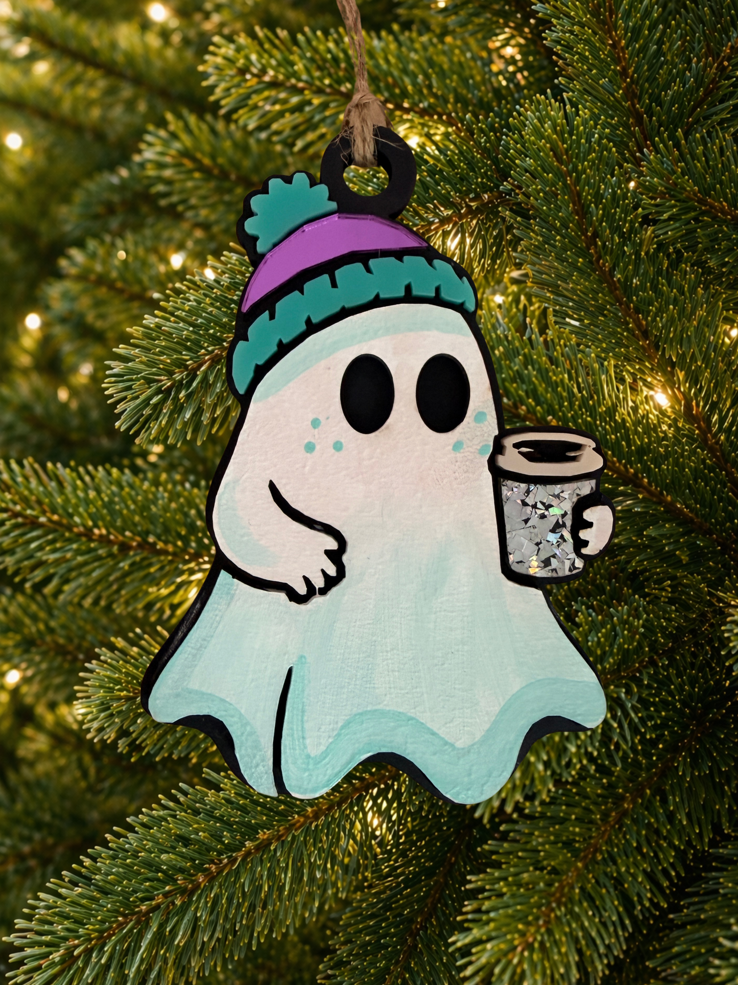 Cartoon Army Minis - Christmas Ornament Halloween ghost coffee