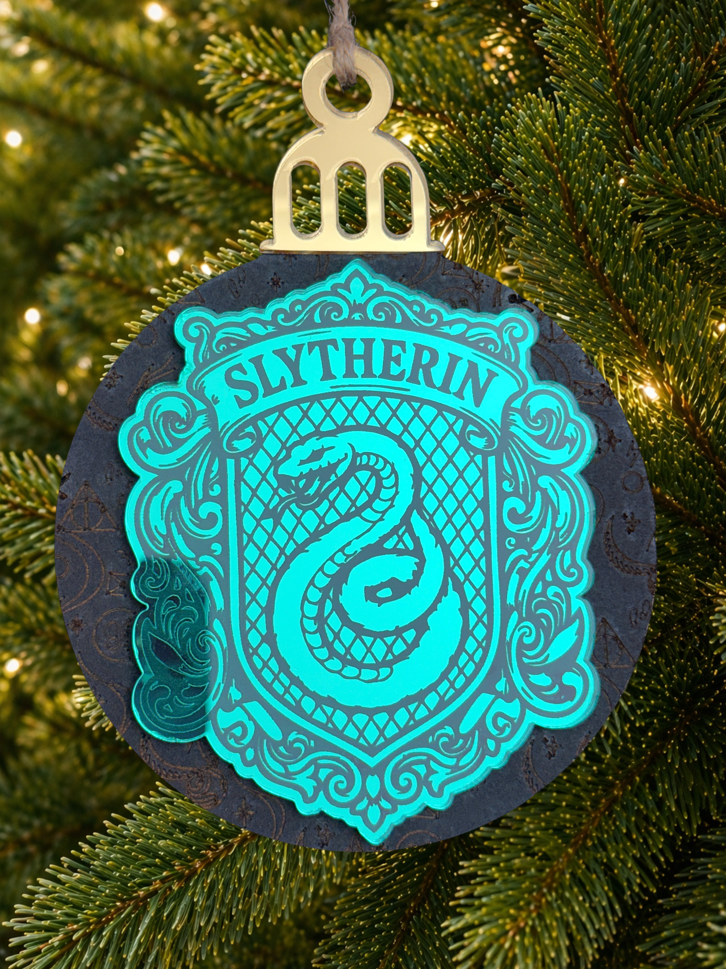 Cartoon Army Minis - Christmas Ornament Harry Potter slytherin