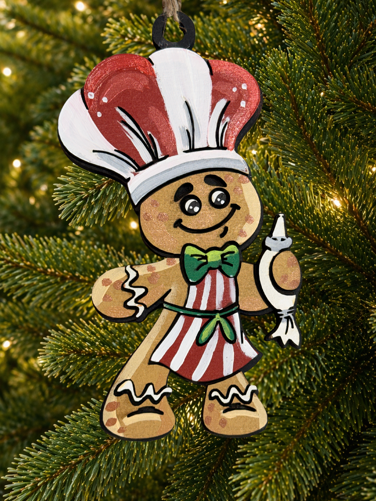 Cartoon Army Minis - Christmas Ornament Gingerbread