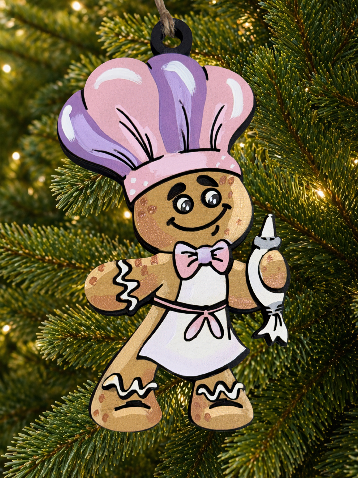 Cartoon Army Minis - Christmas Ornament Gingerbread
