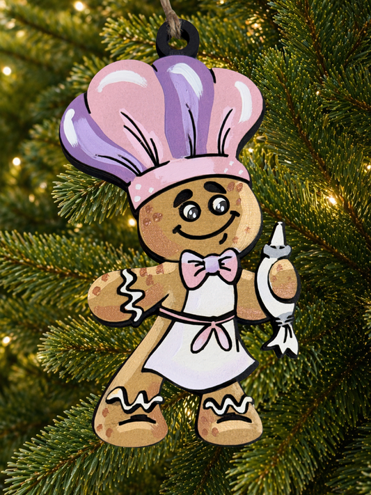 Cartoon Army Minis - Christmas Ornament Gingerbread