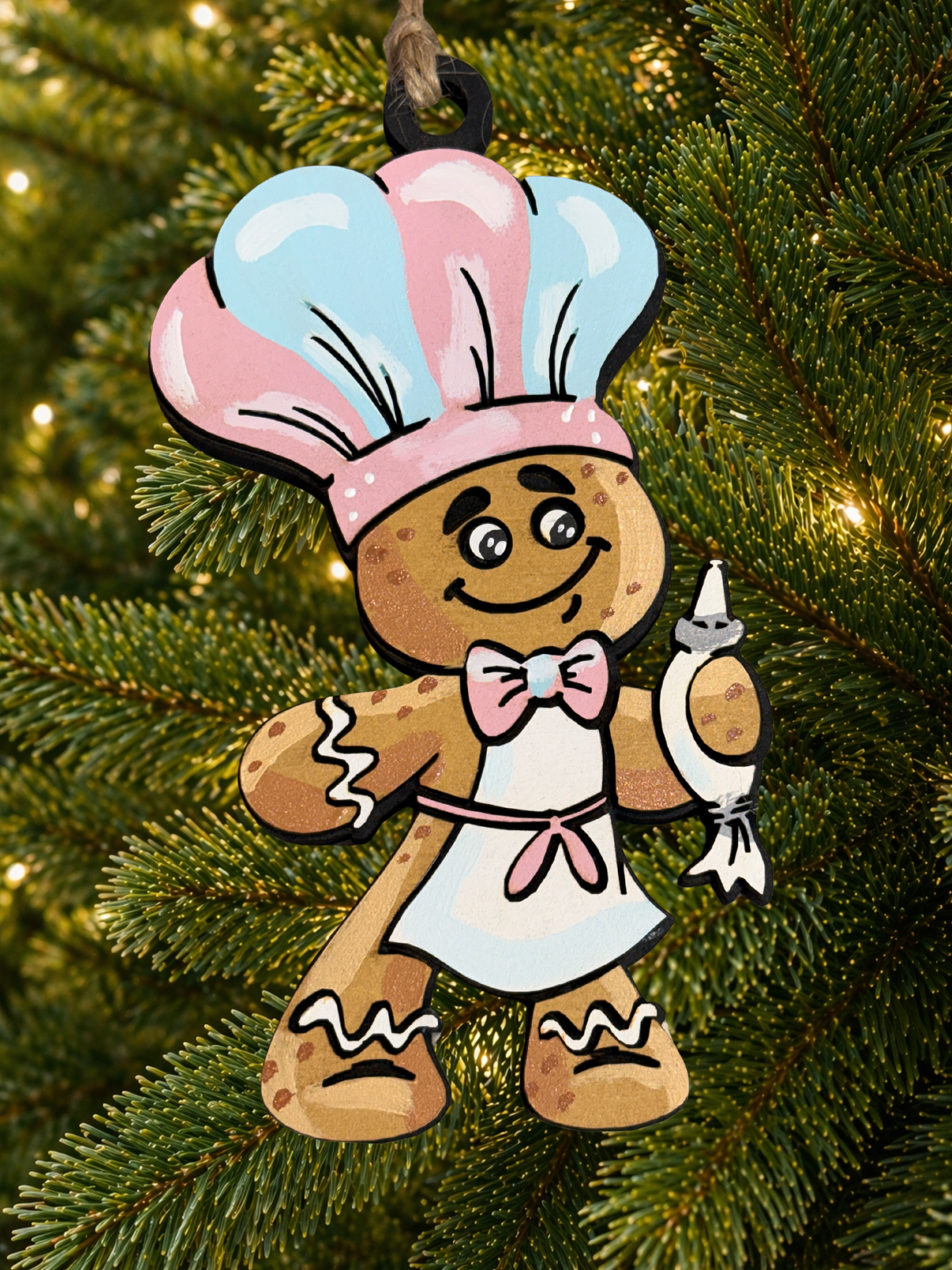 Cartoon Army Minis - Christmas Ornament Gingerbread