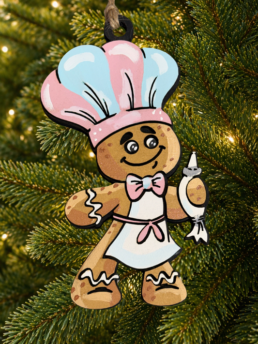 Cartoon Army Minis - Christmas Ornament Gingerbread