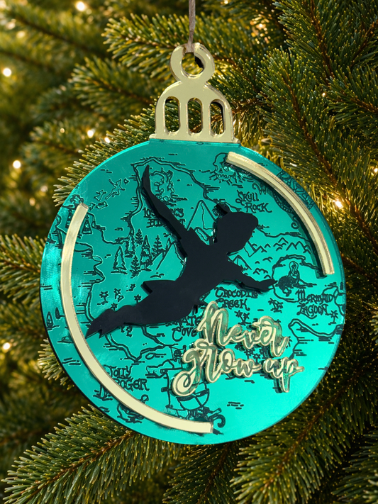 Cartoon Army Minis - Christmas Ornament Peter Pan never grow up