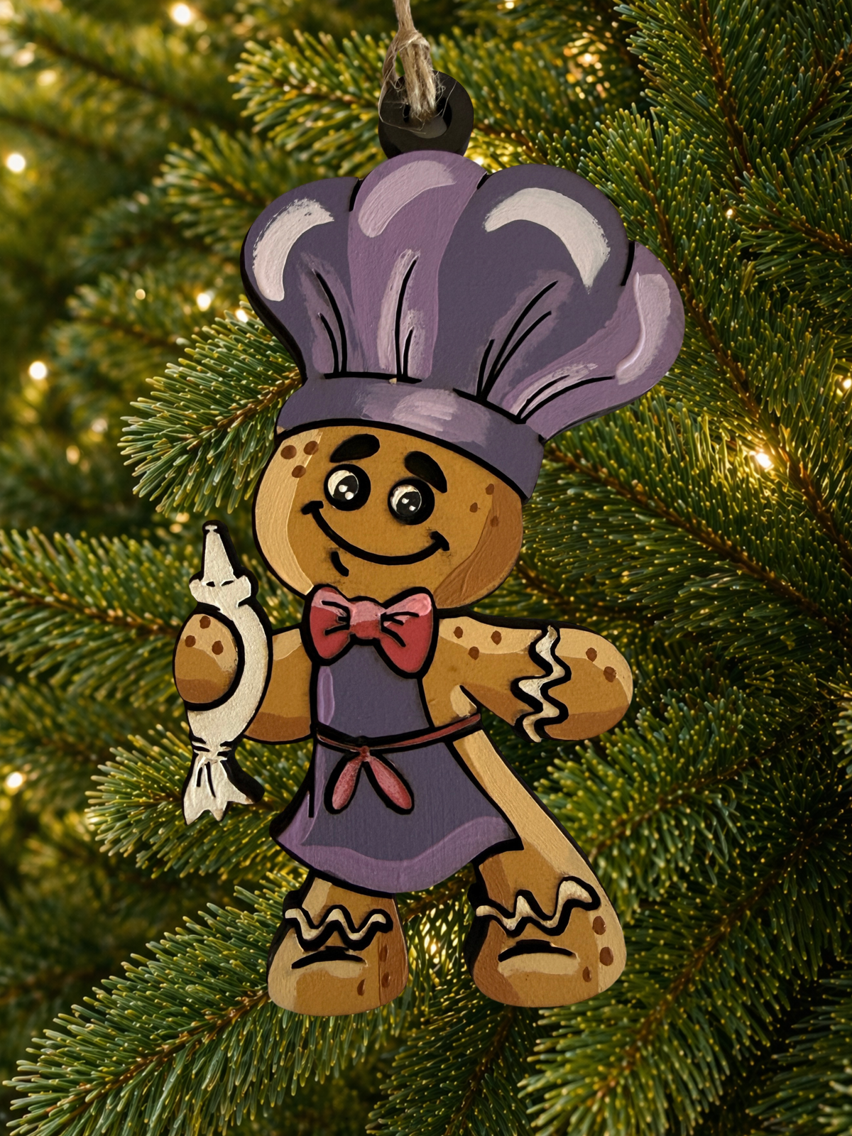 Cartoon Army Minis - Christmas Ornament Gingerbread