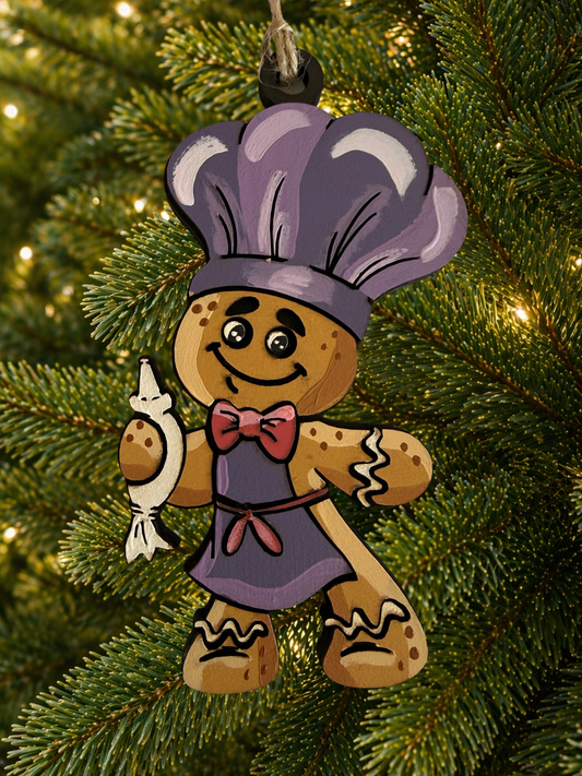 Cartoon Army Minis - Christmas Ornament Gingerbread