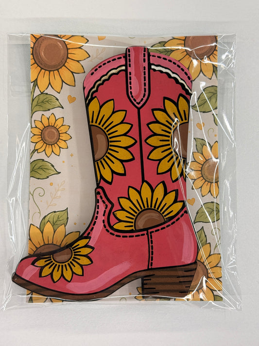 Cartoon Army Minis Magnet Christmas cowboy cowgirl boot