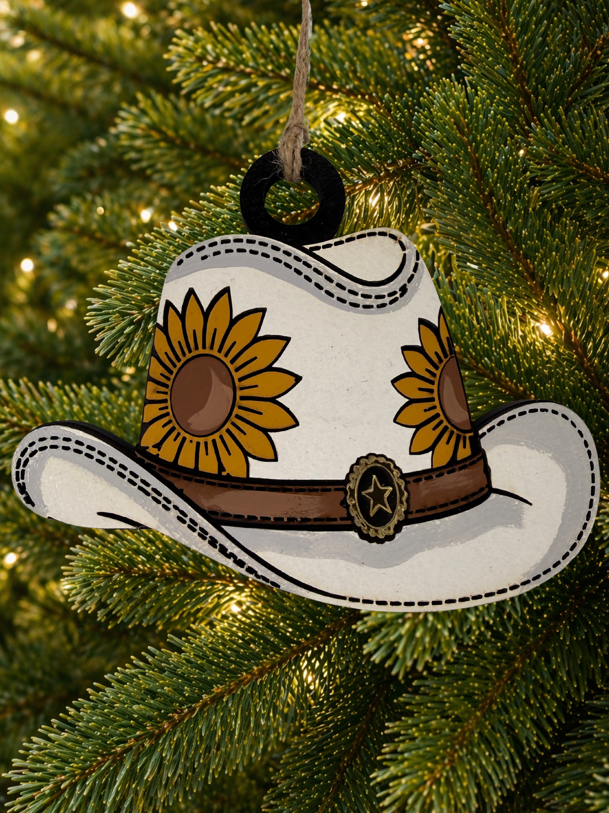 Cartoon Army Minis - Christmas Ornament Cowboy Cowgirl Boot