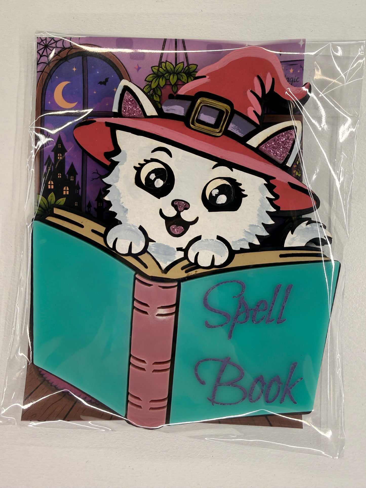 Cartoon Army Minis Magnet Halloween witch cat