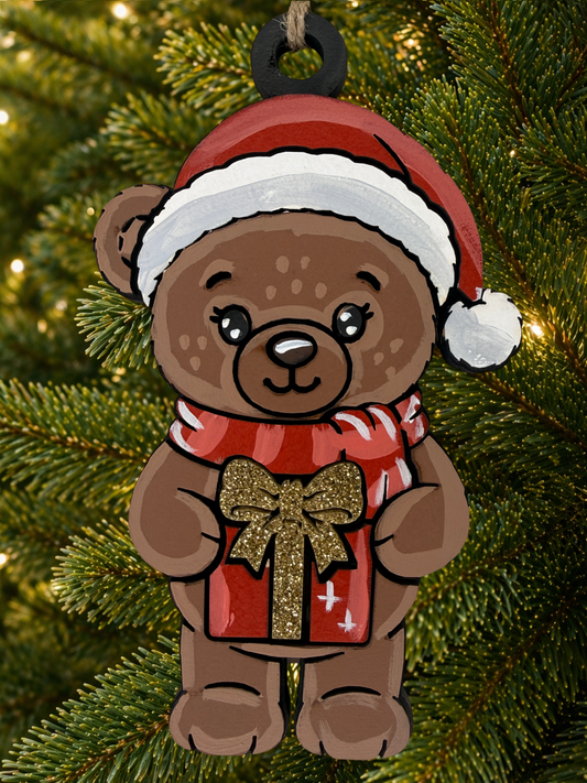 Cartoon Army Minis - Christmas Ornament bear