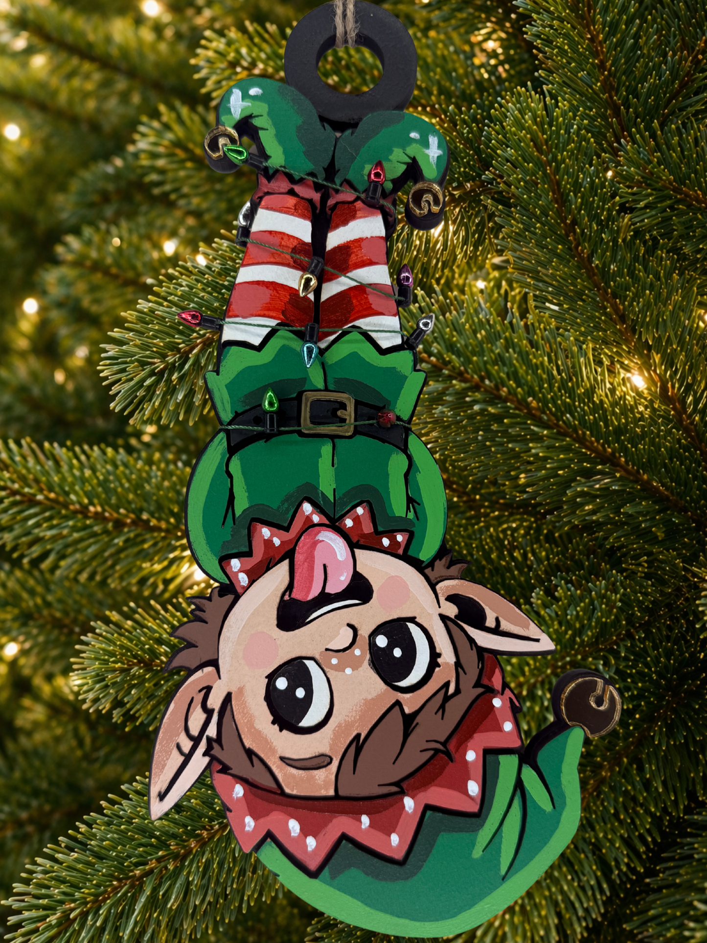 Cartoon Army Minis - Christmas Ornament Elf