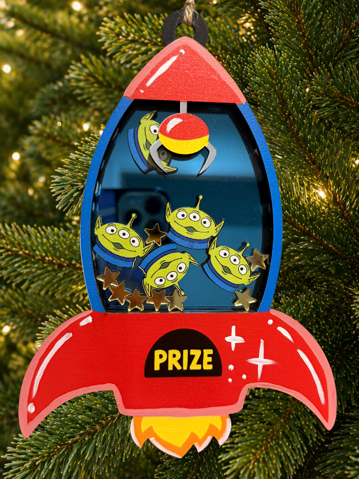 Cartoon Army Minis - Christmas Ornament Toy Story Alien Claw Machine