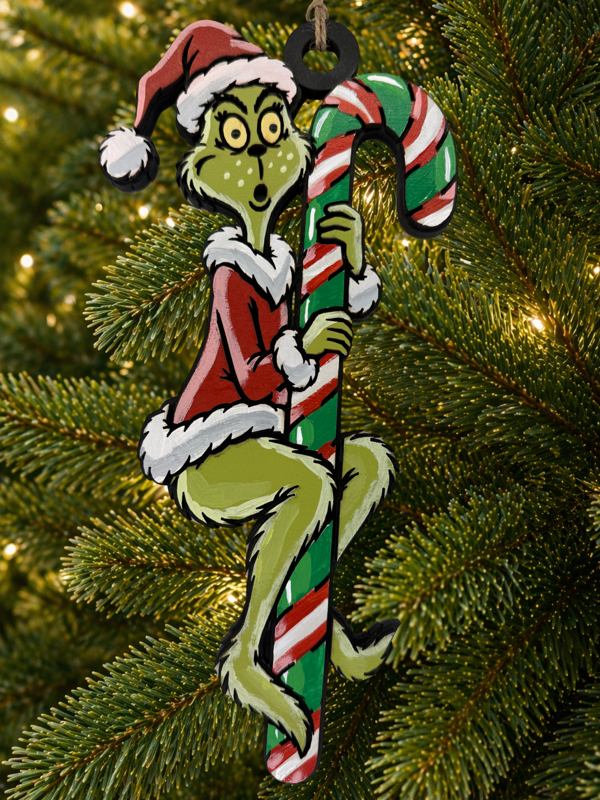 Cartoon Army Minis - Christmas Ornament grinch