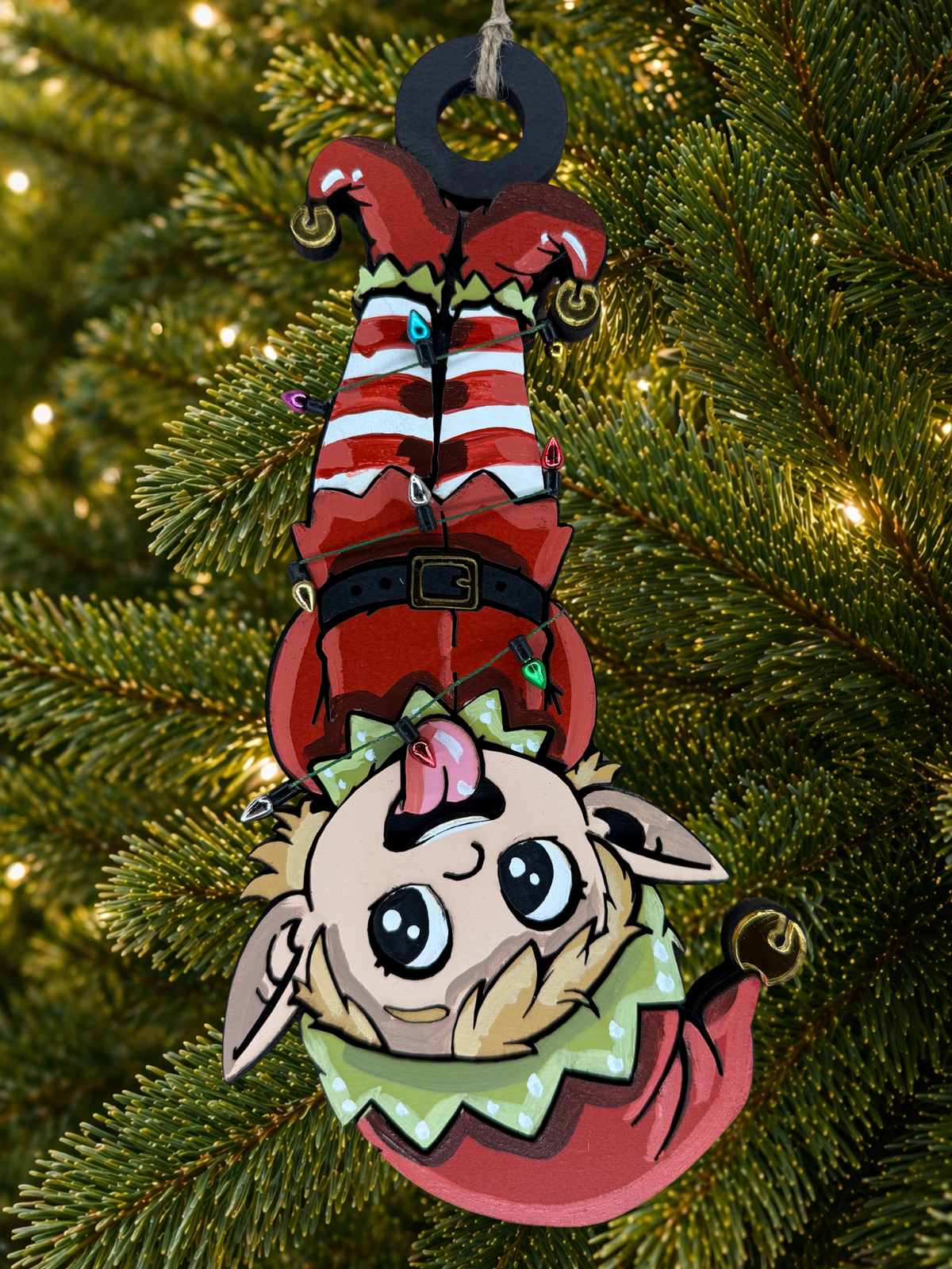Cartoon Army Minis - Christmas Ornament Elf