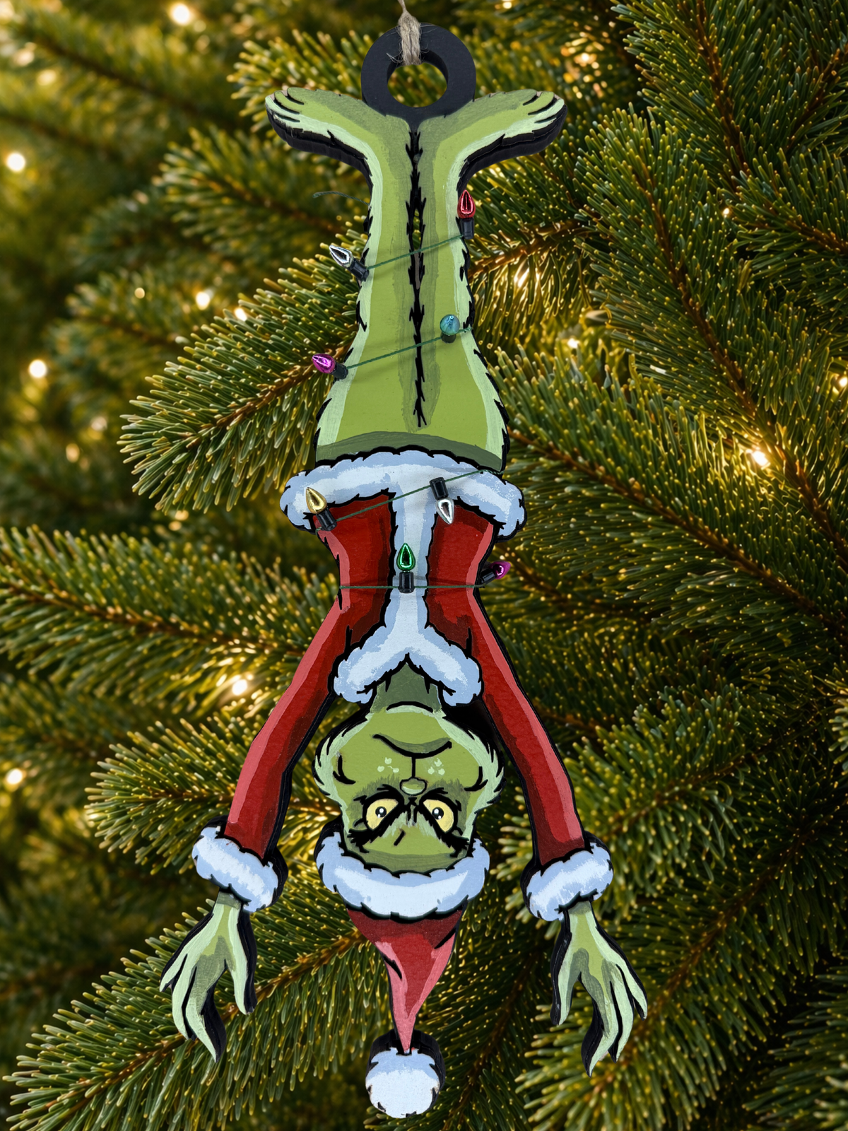 Cartoon Army Minis - Christmas Ornament grinch