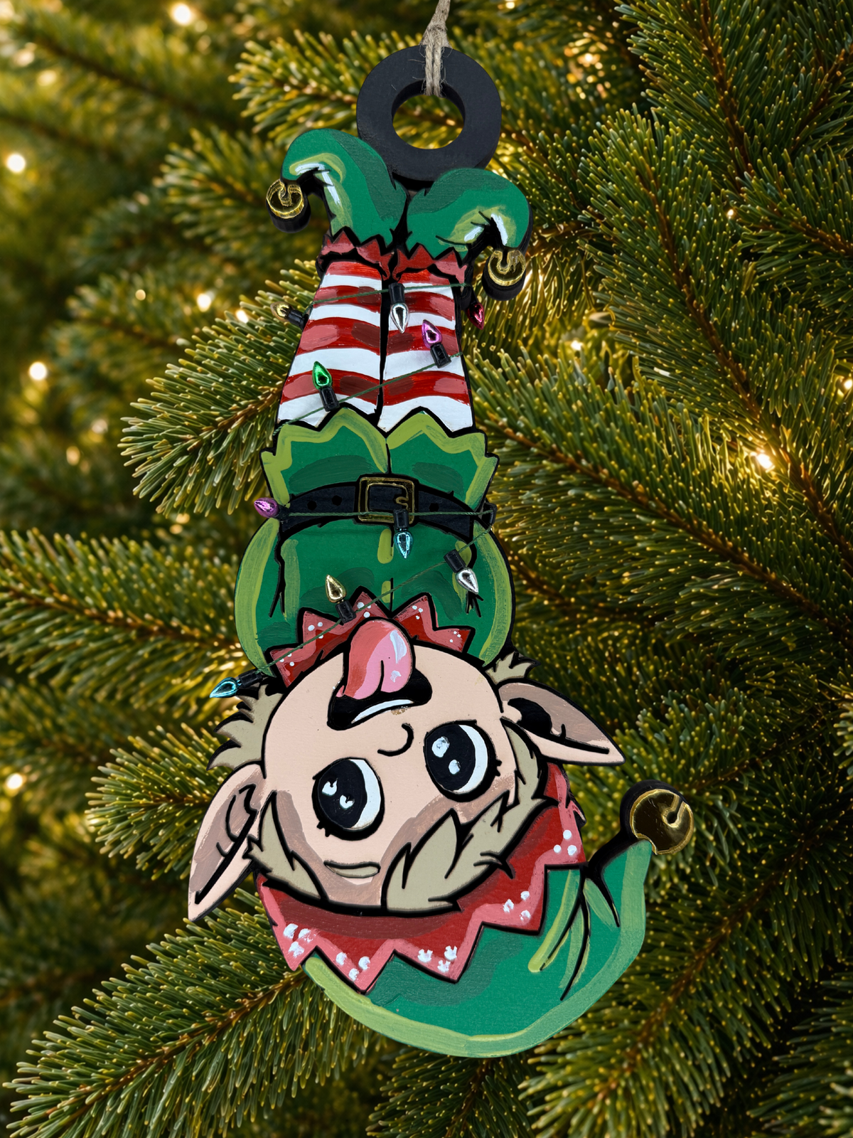 Cartoon Army Minis - Christmas Ornament Elf