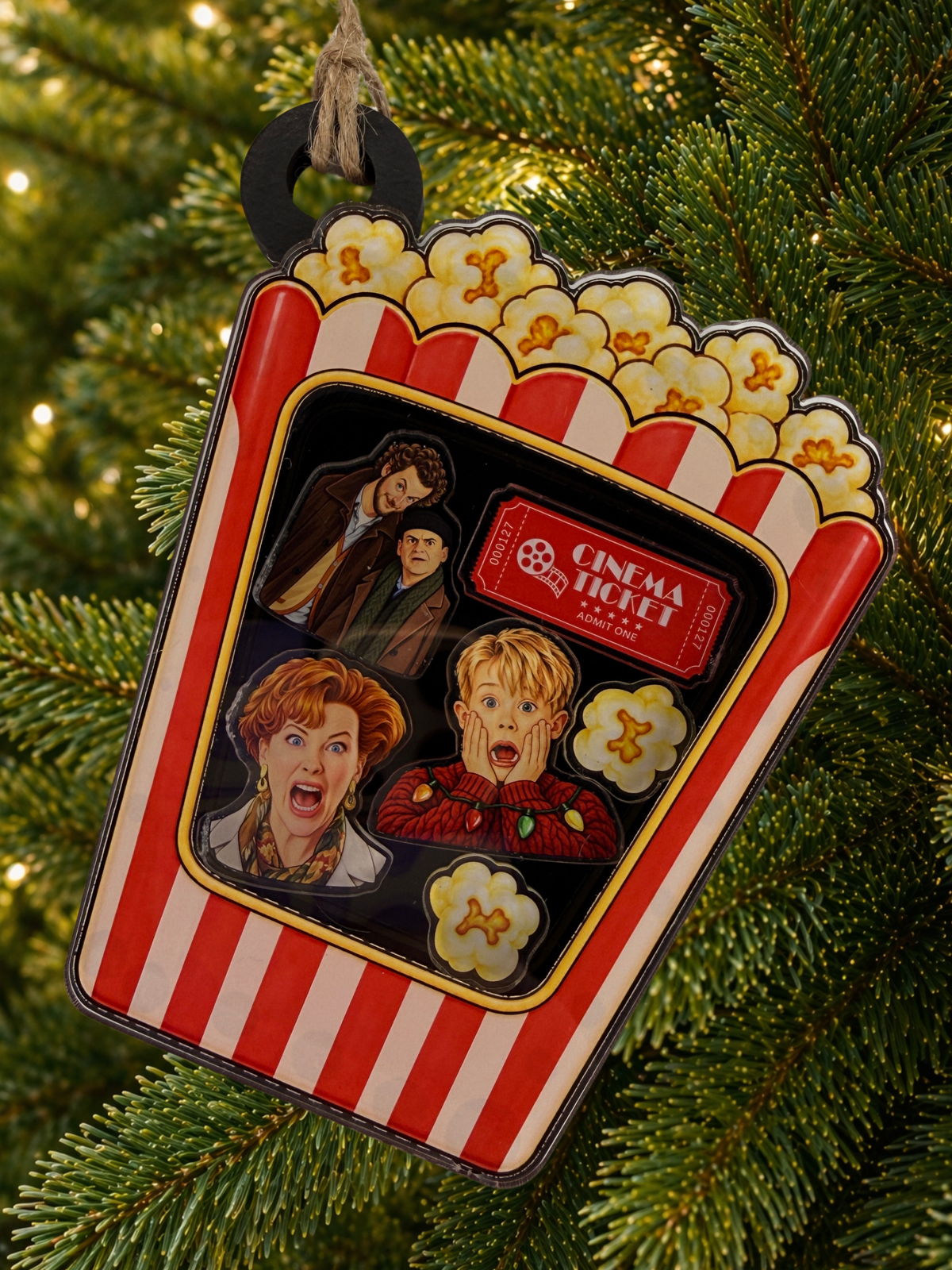 Home alone Christmas Halloween Decoration shaker movie memorabilia Ornament