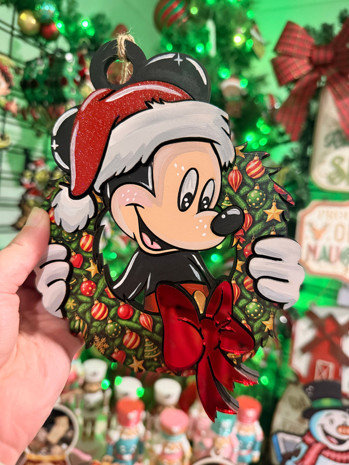 Cartoon Army Minis - Christmas Ornament Mickey Mouse Deluxe