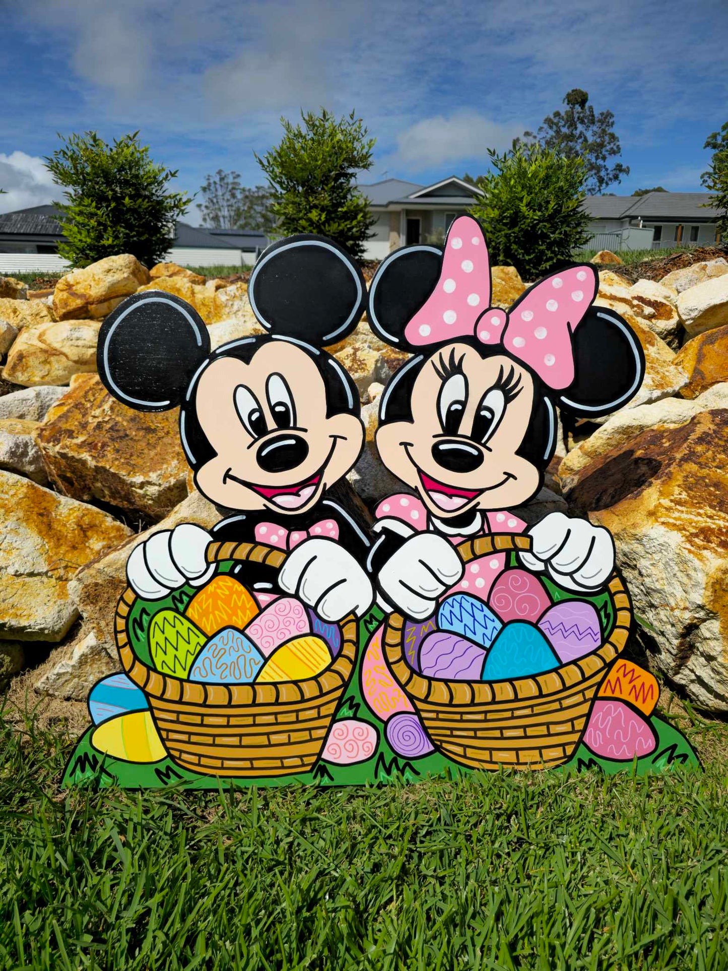 Easter Minnie and Mickey